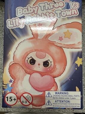 Lily Rabbit Town Plush Toy - Pink